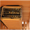 Sauna soba Nero - kanadski Hemlock - 1500x1200x1900 za 3 osobe
